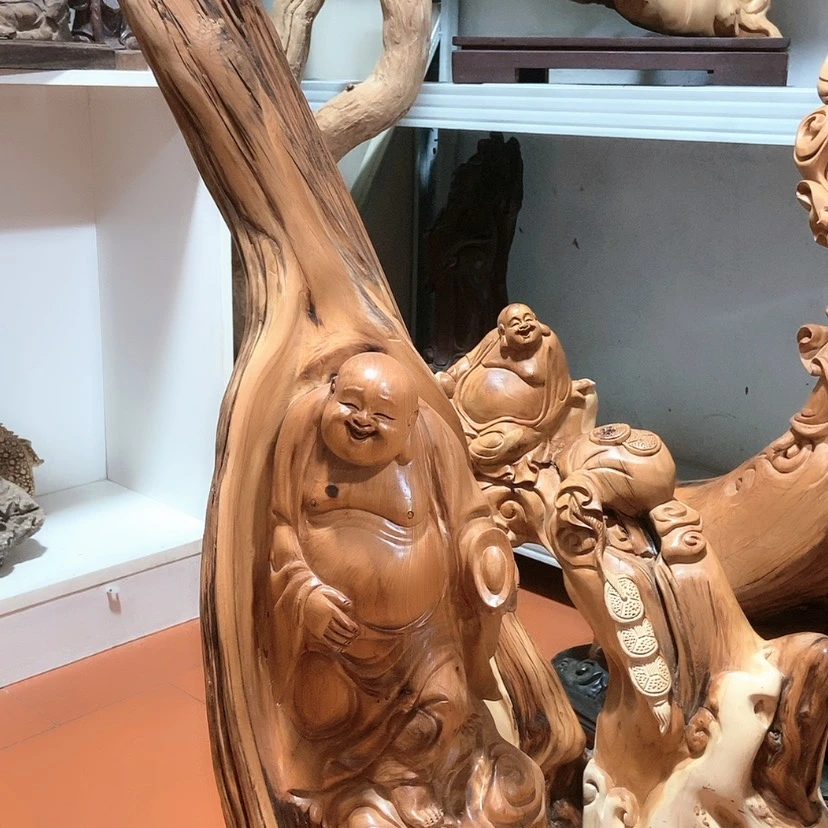 【闪购商品】崖柏根雕开***?