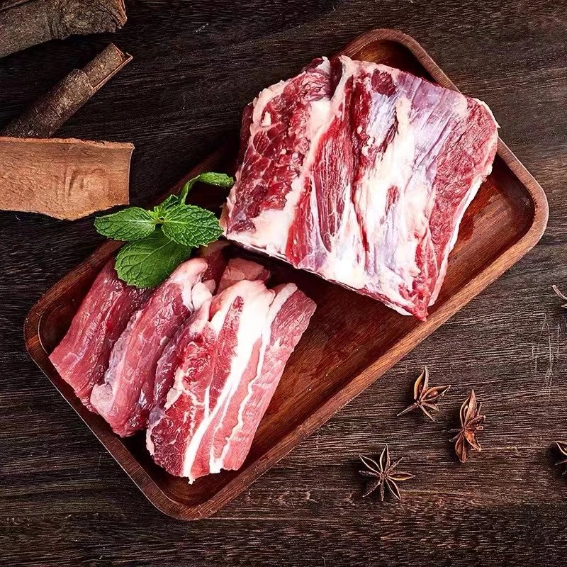 国产清真原切牛腩2分肥8分瘦四斤新鲜牛肉
