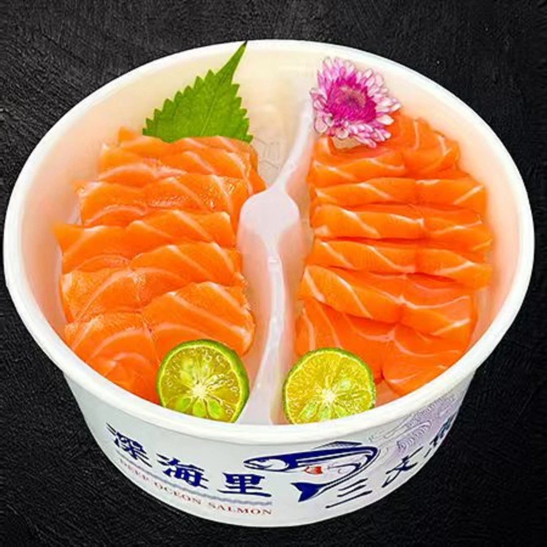 挪威进口三文鱼（纯肉）500克