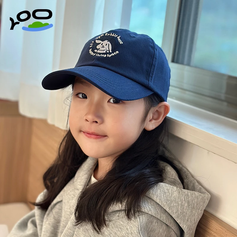 男女童可爱兔鸭舌帽夏秋百搭棒球帽运动休闲户外棒球帽潮时尚