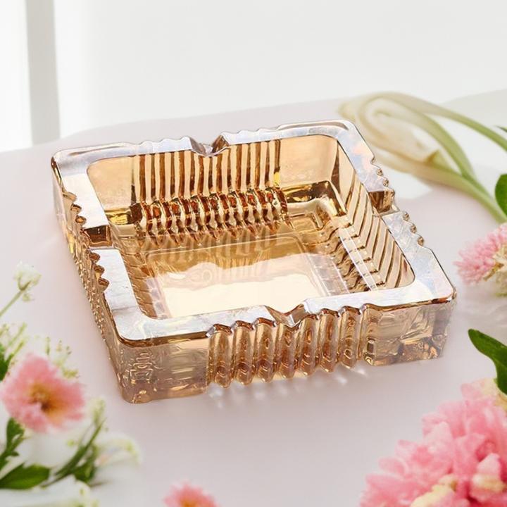 丕格爱琴海烟灰缸家用大号客厅酒店高颜值创意潮流 办公室 防飞灰