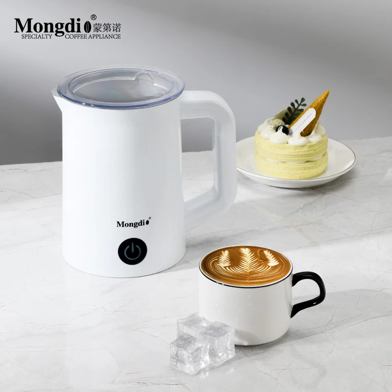 Mongdio奶泡机电动打奶泡器全自动咖啡打奶器冷热商用牛奶打泡器