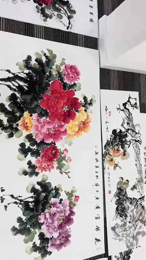 【闪购商品】绘画星晨书画花开富贵
