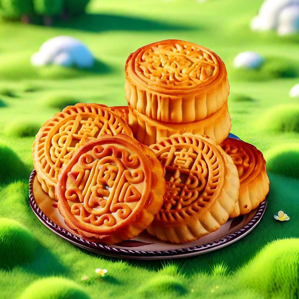 正宗老五仁月饼传统月饼中秋糕点月饼小个零食整箱批发