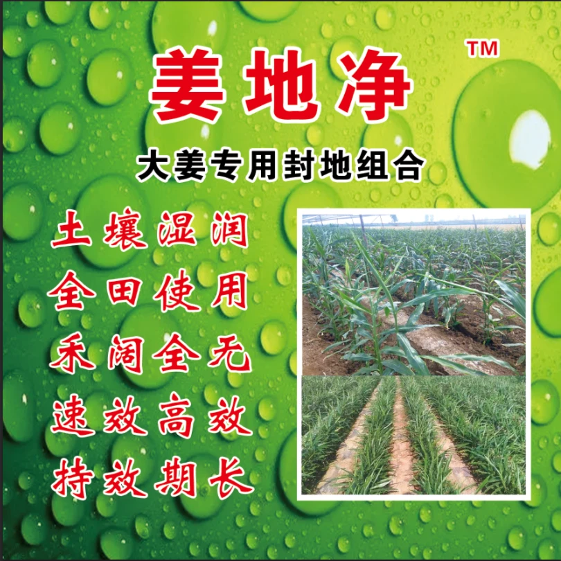 姜地净 大姜专用封地组合 禾阔双除持效期长 一套3亩地