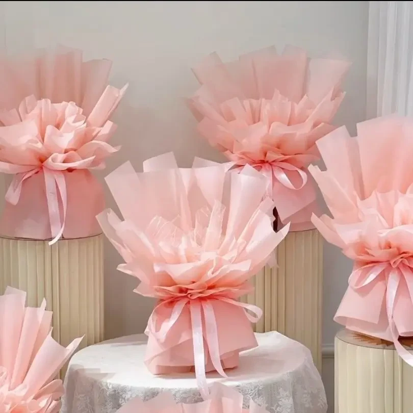 网红花束外壳成品包装零食全套半成品花束包装纸包装diy礼物花束