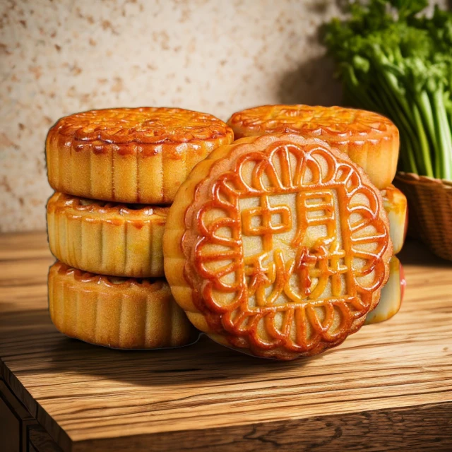 老五仁大月饼中秋节日多口味黑芝麻甜点茶食散装