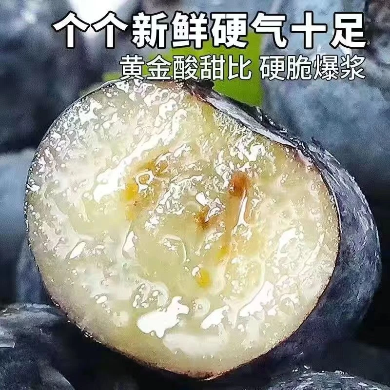 云南蓝莓新鲜当季水果125g/盒树莓高山甜莓怡颗现摘整箱顺丰包邮