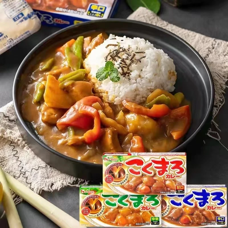 【飞总专属】日本原装进口好侍咖喱HOUSE甜味微辣辣味140g&230g组合