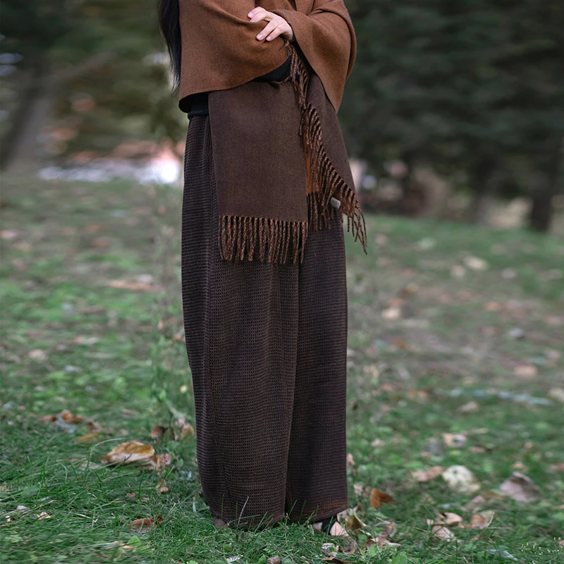 youyuansu/幽元素原创女装气质复古休闲秋冬休闲裤