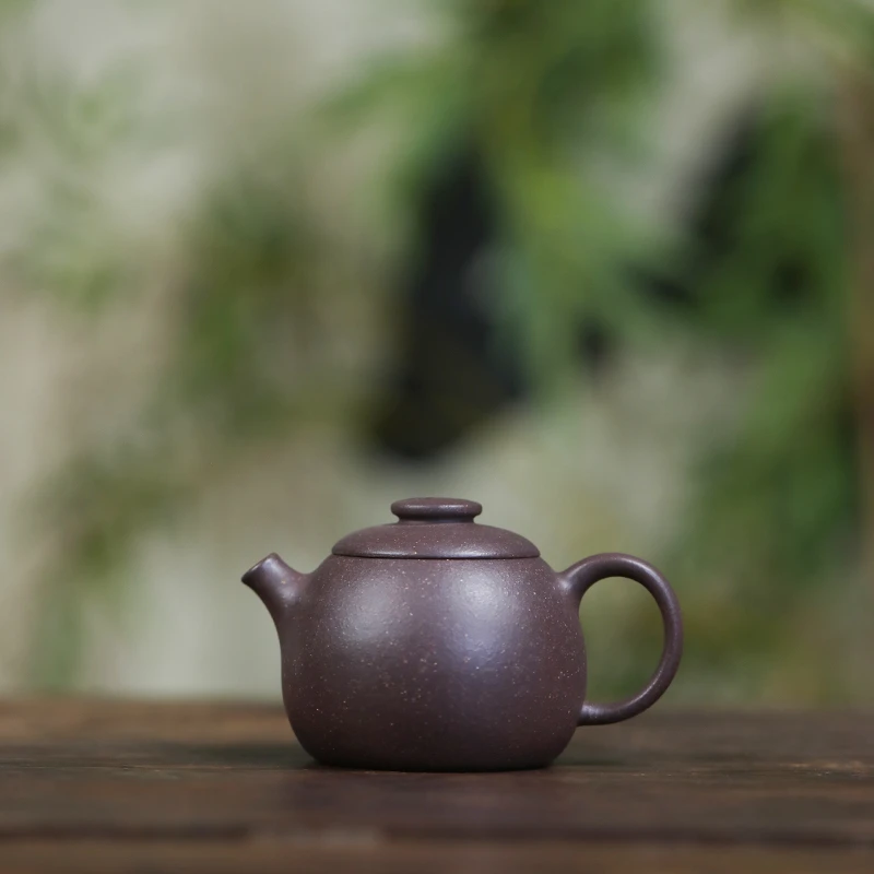 砂盛元【福至】原矿古天青泥 手磨料 150cc  内推孔宜兴紫砂壶