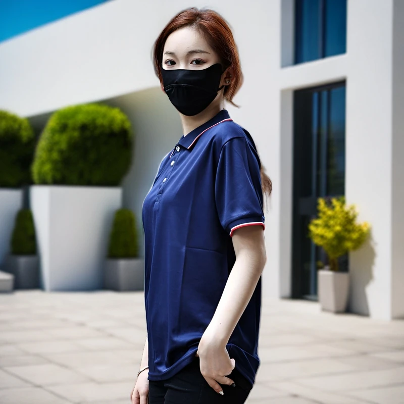 POLO衫 丛林绿 天空蓝男生夏季polo