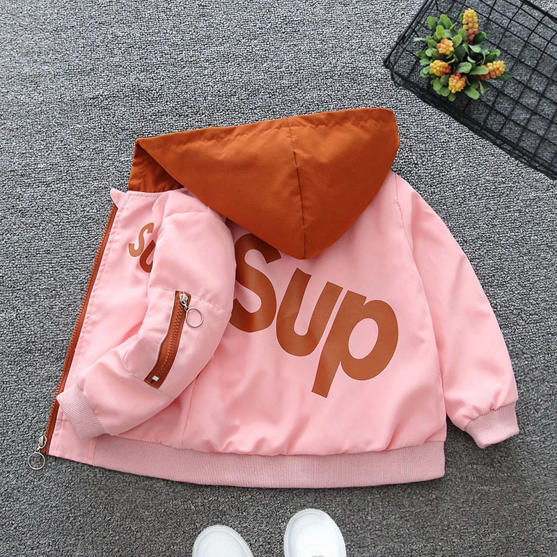 女童外套2025新款棒球服儿童秋装网红小女孩炸街卡通夹克长袖上衣