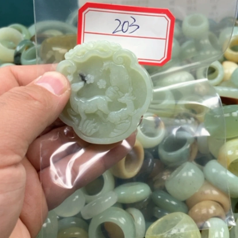 【闪购商品】蛇纹石玉随机未镶嵌