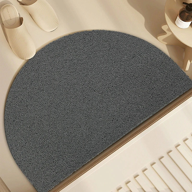 【工厂直发】半圆形丝圈铺垫门口出入刮土防灰脚垫阳台玄关防滑脚垫