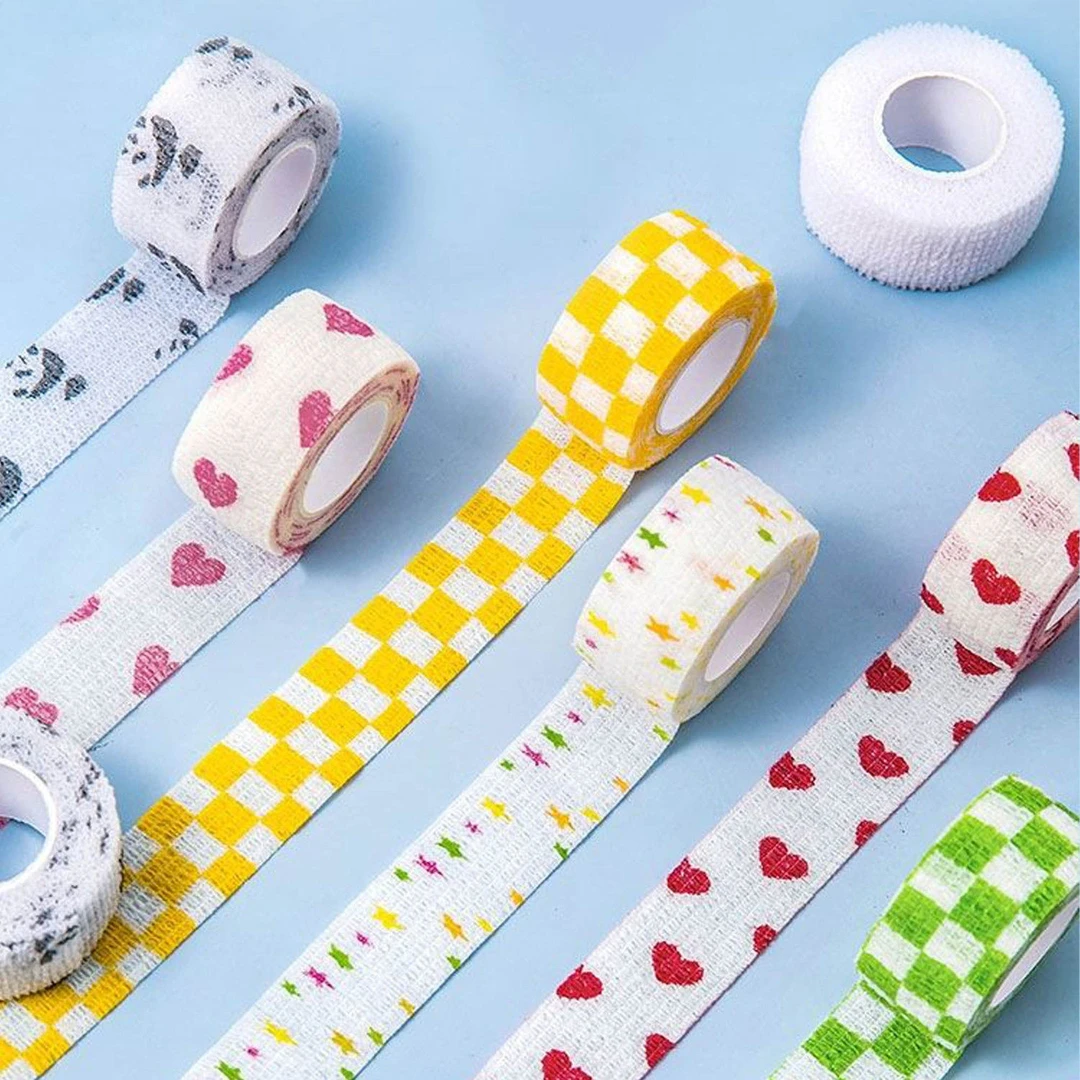 【拍图用】十字绣专用护指绷带神器可爱自粘缠手指关节保护绣花