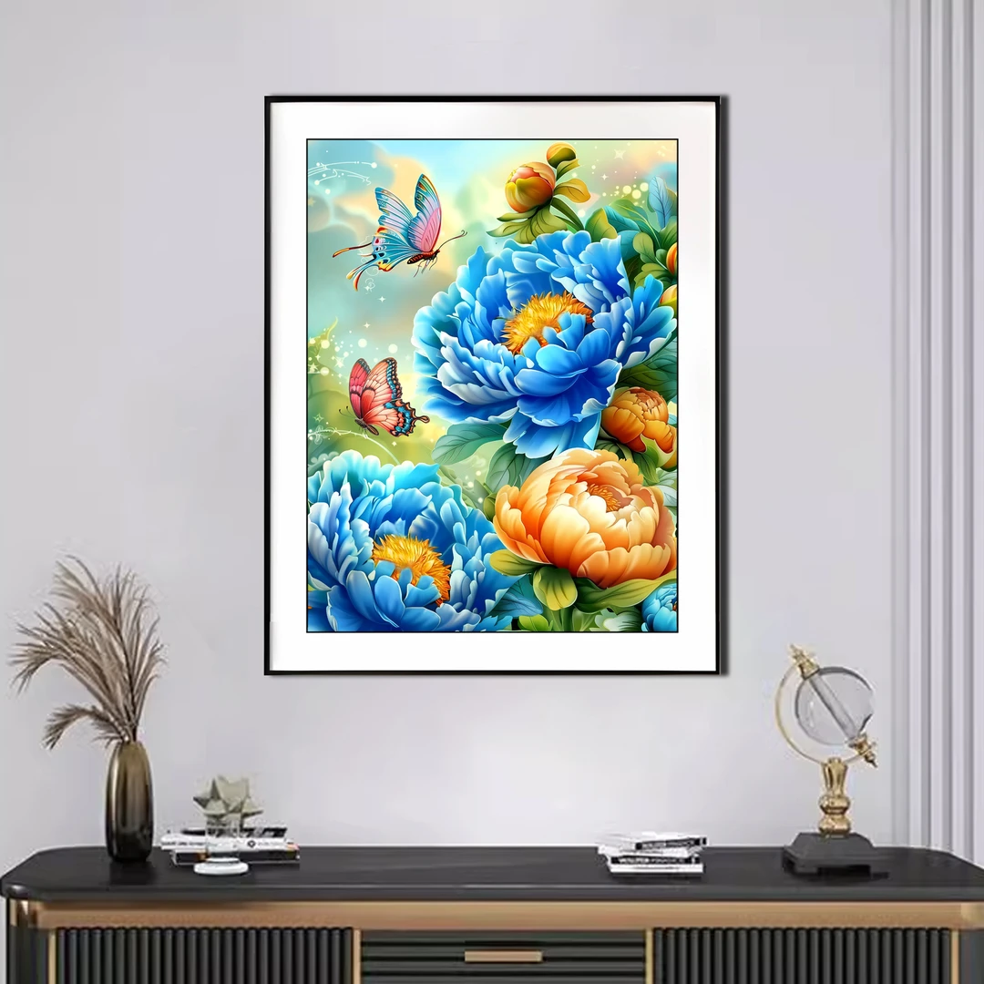 【新疆长绒棉双纱棉】6625忘郁幽香十字绣大格60*80cm满绣65色