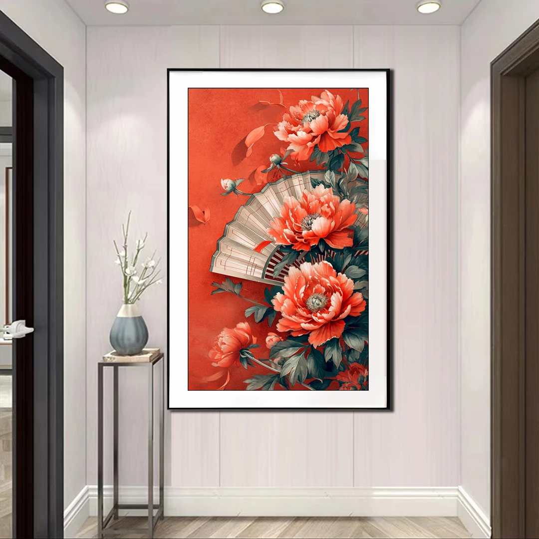 【新疆长绒棉绣布】6412阑珊春事十字绣大格60x100cm满绣23色无勾边