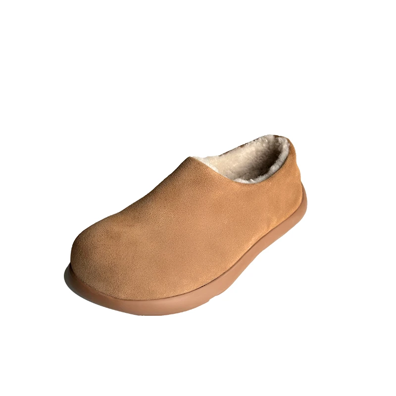 【CC】男款全包冬季穆勒小土豆羊皮毛一体全包防滑不捂脚时尚保暖