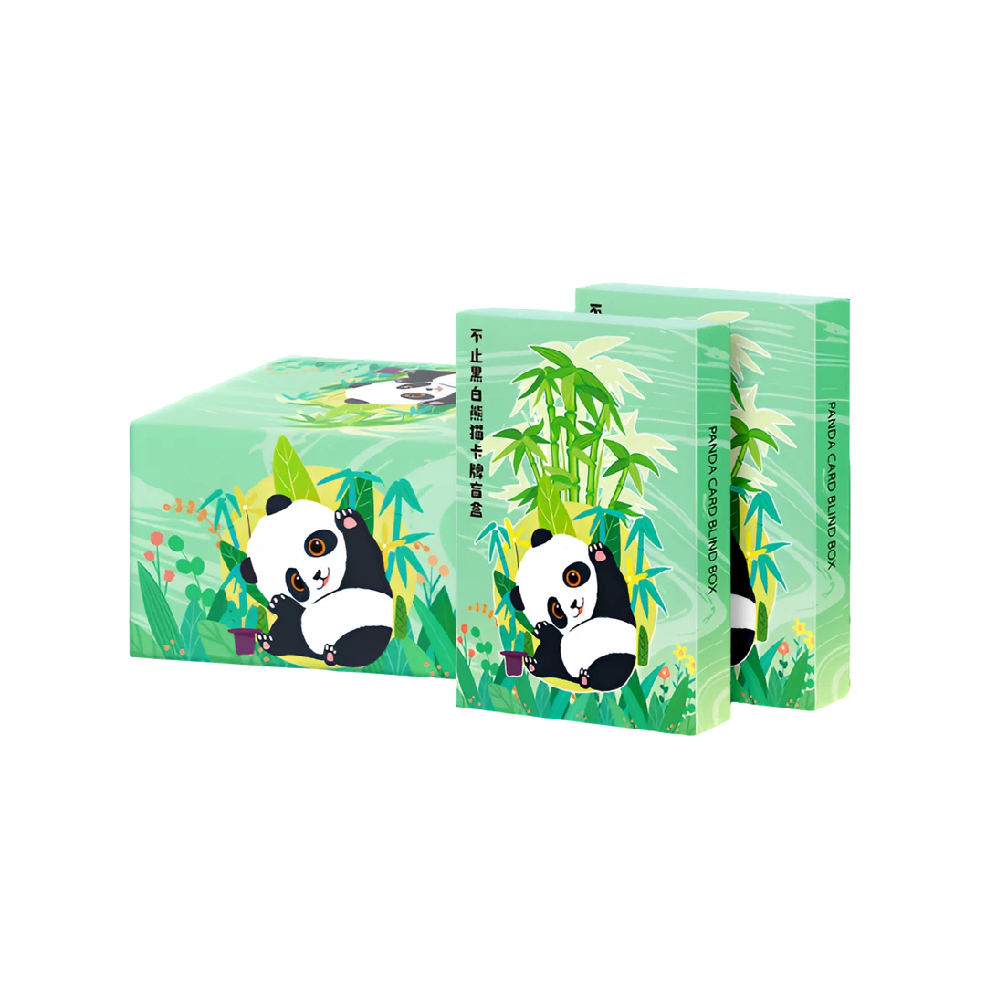 【国潮玩具】大转盘-卡韵文化熊猫收藏卡牌（代拆）