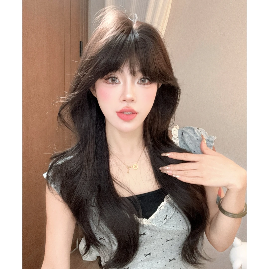 【心动露丝】假发女全头套新手大波浪仿真发丝自然长卷发中长款