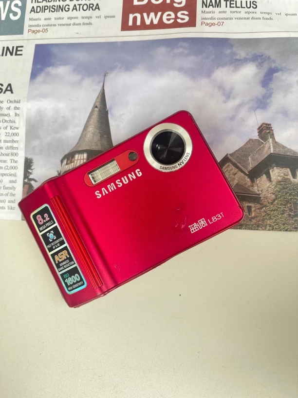 9新 Samsung/三星 蓝调L83t，复古冷白ccd相机