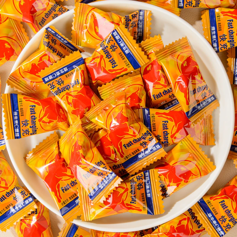 【纯正红牛味】不一样的年货糖果！红牛味硬糖果年货网红维生素C果味