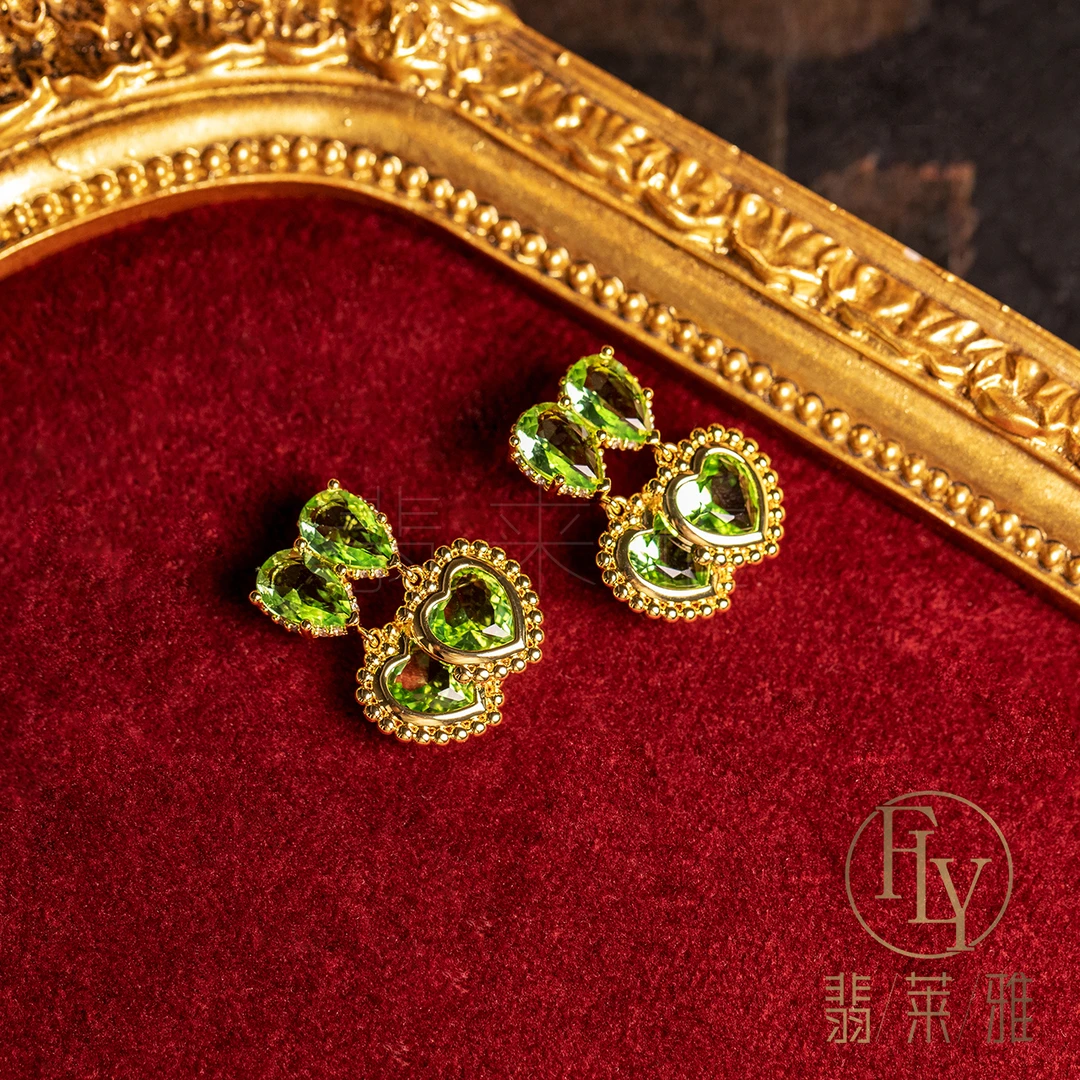 中古vintage时尚简约轻奢耳环BL-8047小众