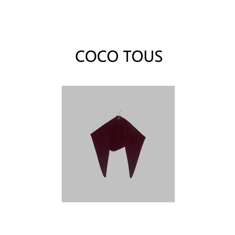 极简加厚百搭披肩三角围巾