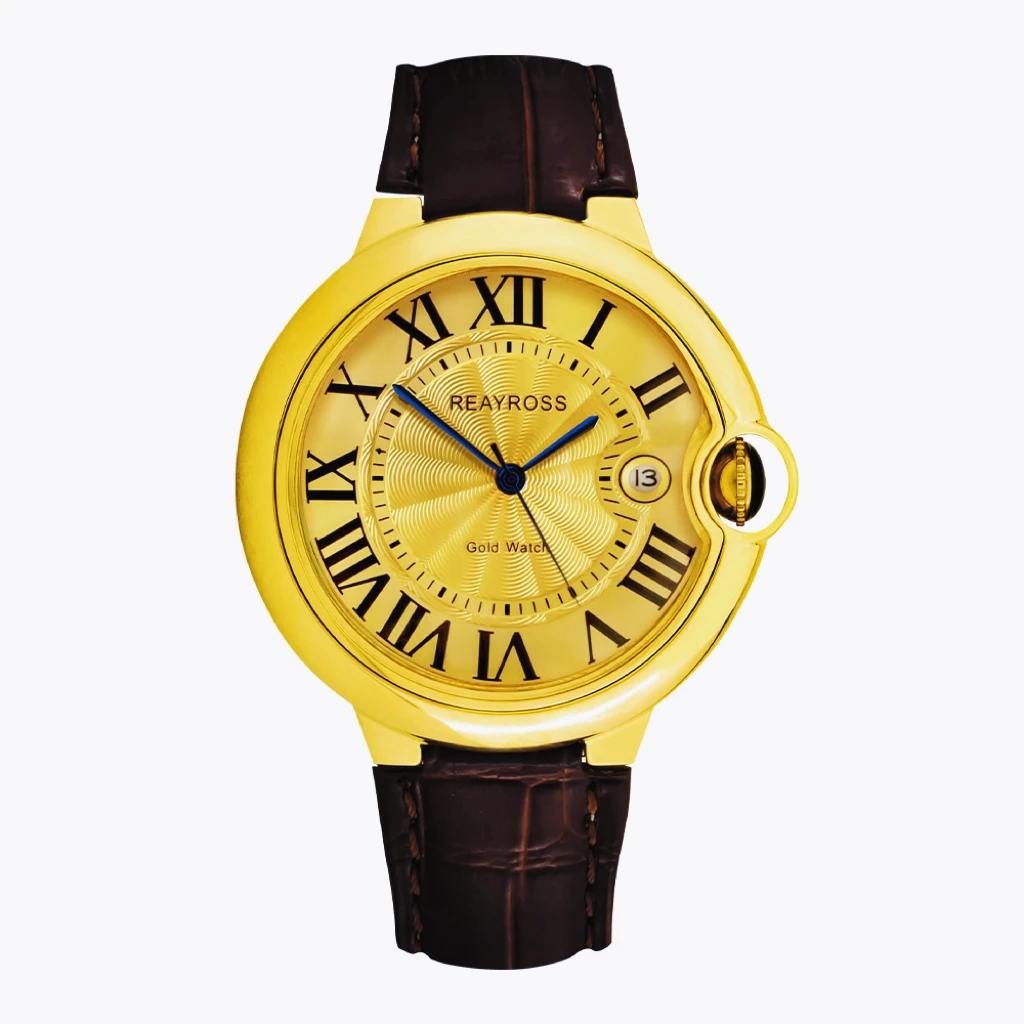 【光气球】足金999/ REAYROSS/全自动机械手表经典男