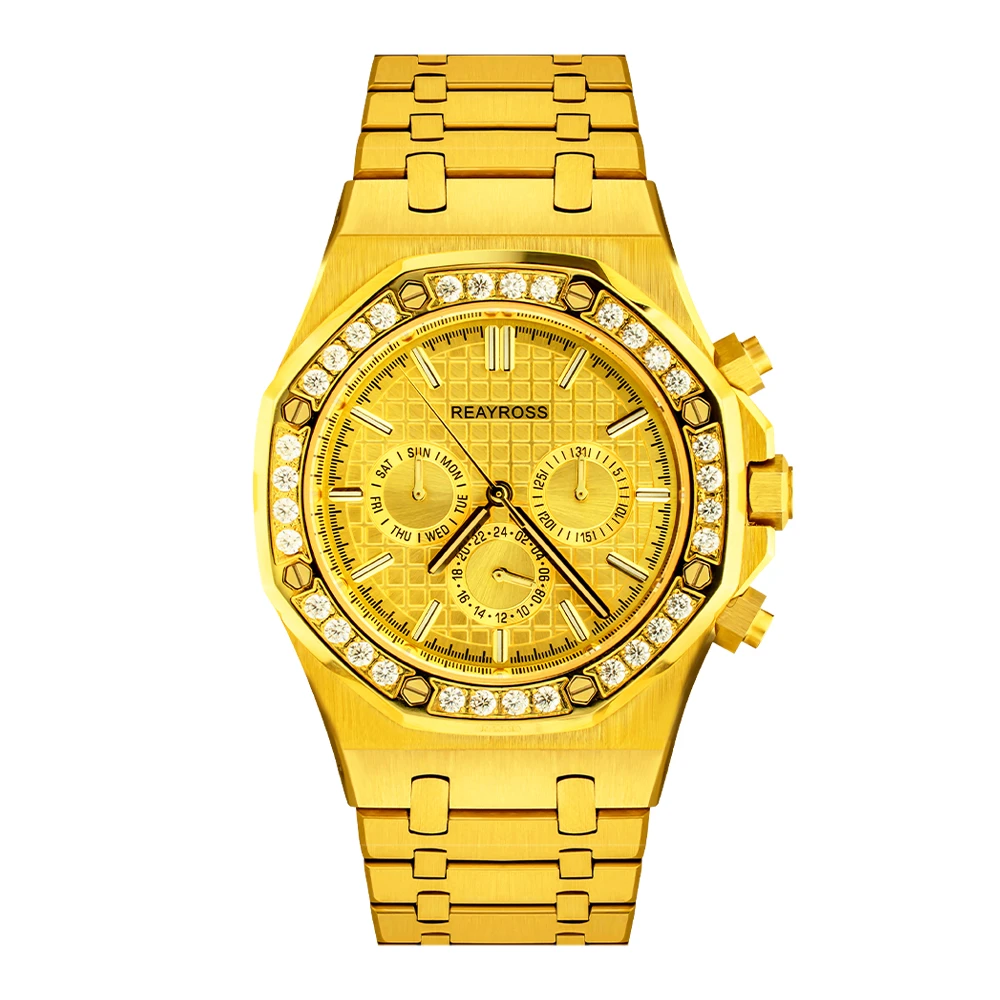 万象集团补贴【AP】REAYROSS/足金999/全自动机械手表