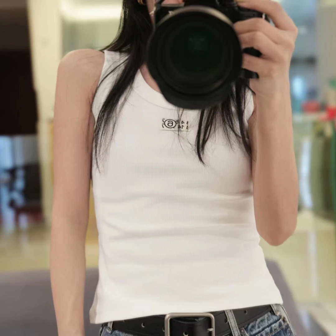 JSR studio 【小6】极简设计紧实修身数字百搭吊带背心女背心打底