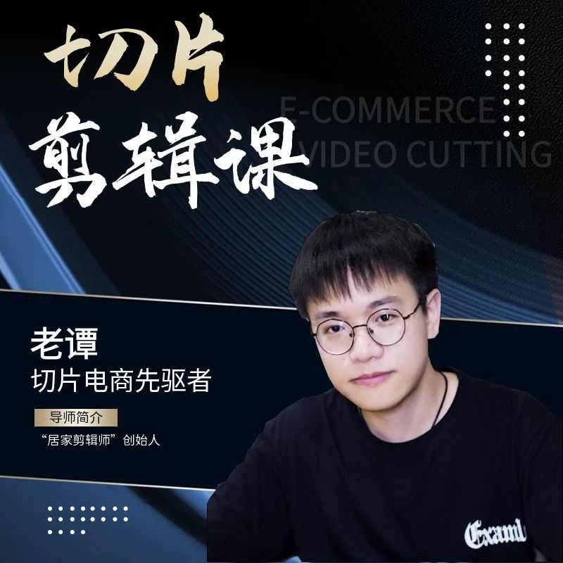 老谭的切片剪辑课