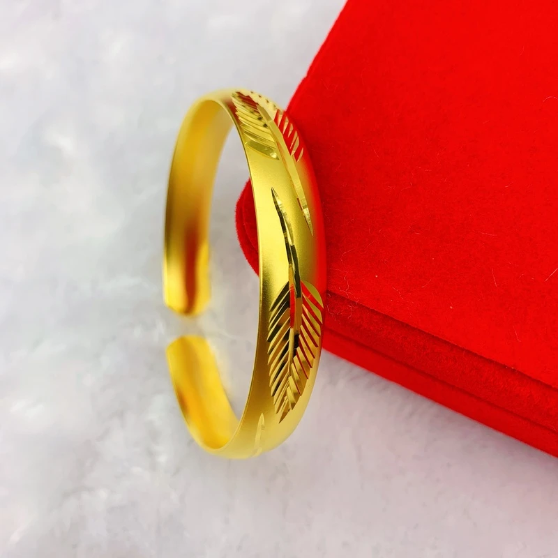 铜合金手镯 小叶子手镯1023