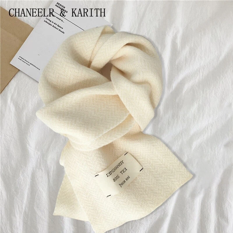 CHANEELR & KARITH围巾女2025新款冬季简约学生情侣保暖围脖推荐