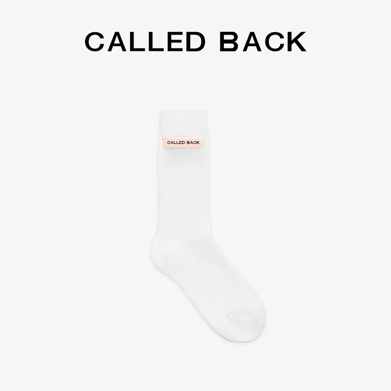 CALLED BACK官方直营春夏季简约中筒袜子百搭搭配款