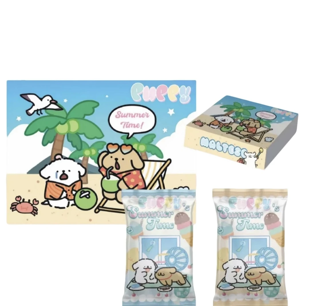 【叠叠】kiyomi线条小狗puppy第2弹收藏卡牌