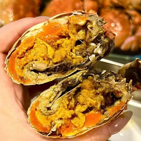 阳澄湖熟醉蟹4只买一盒送一盒到手8只