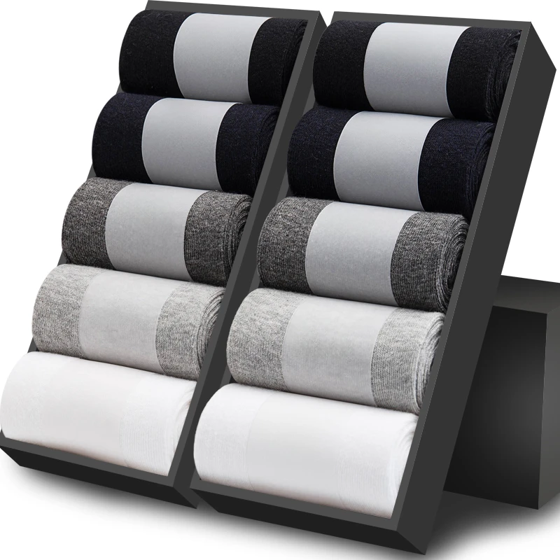 袜子男中筒袜男士袜子春夏季薄款棉涤吸汗防臭篮球袜运动袜短筒