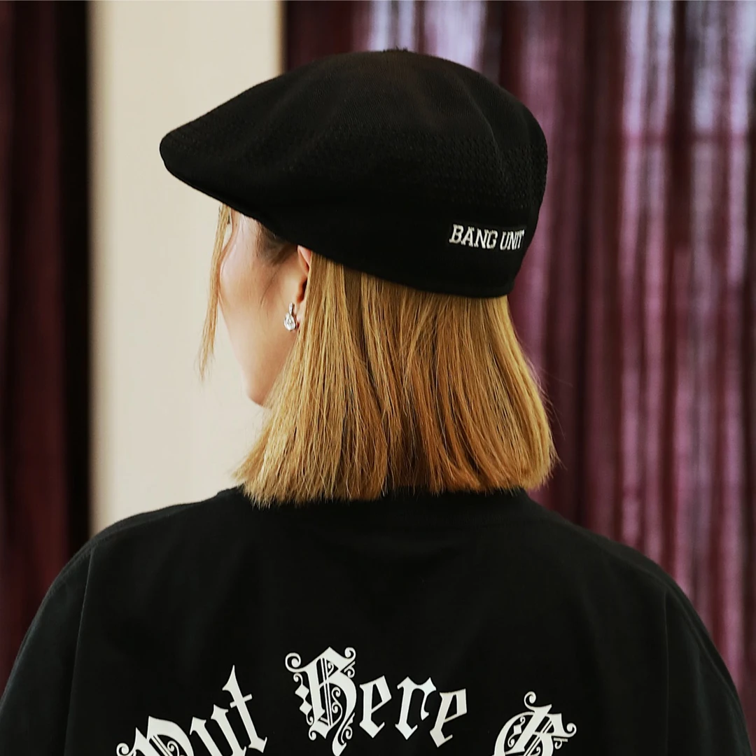 邦BANG【BANG UNIT】 刺绣网眼贝雷帽 男女潮复古美式四季通用