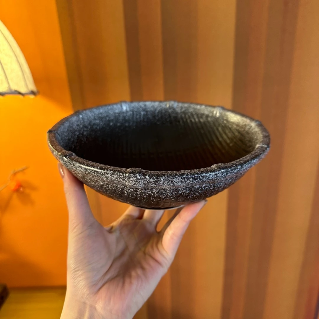 DY-406 8寸编纹碗 -腊月(19.5*19.5*7cm)陶瓷碗沙拉碗拌面碗大碗
