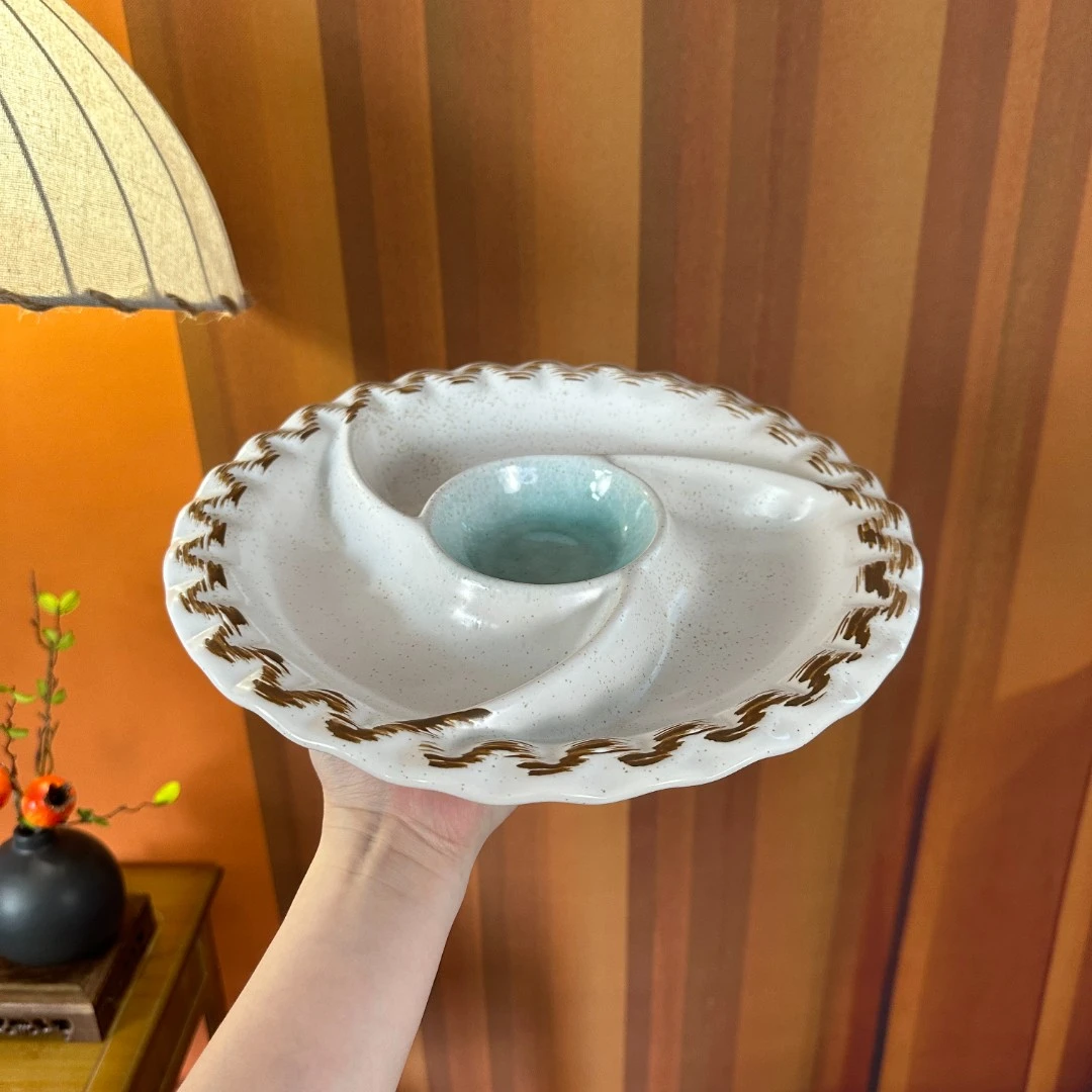 DY- 192  旋纹果盘