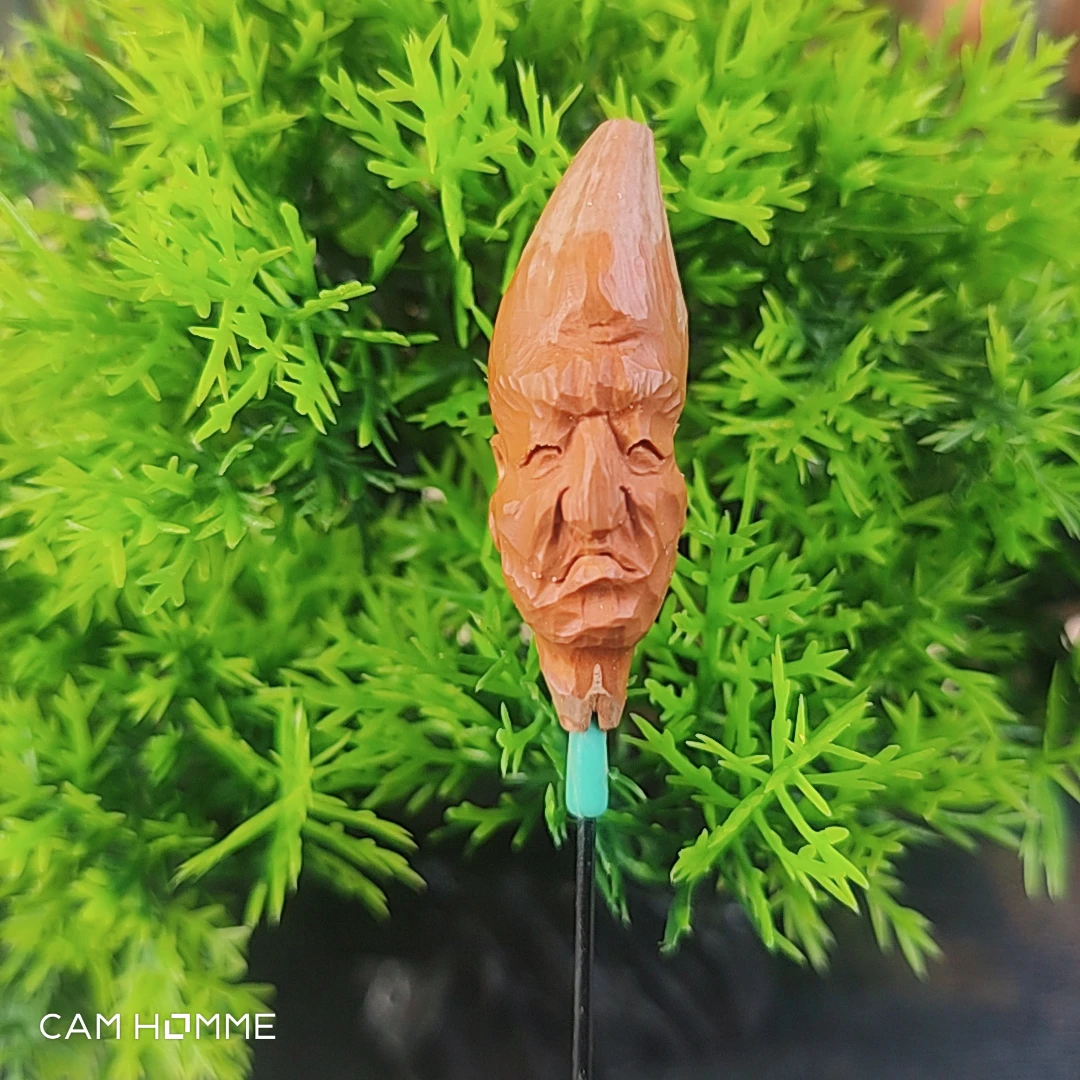 橄榄核雕精品单粒 柳叶罗汉单籽吊坠纯手工雕刻男女文玩创意作品