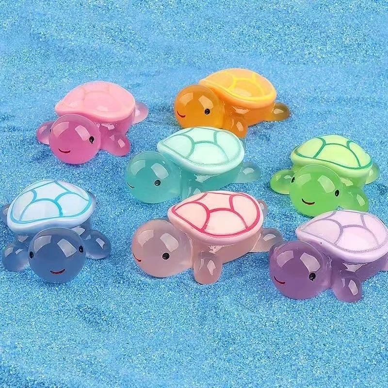 【直播间拆】海龟【中号4.7cm】萌粒夜光DIY摆件玩具