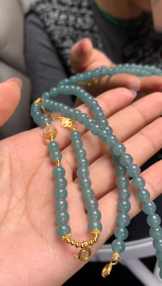 【闪购商品】翡翠颈饰未镶嵌珠串