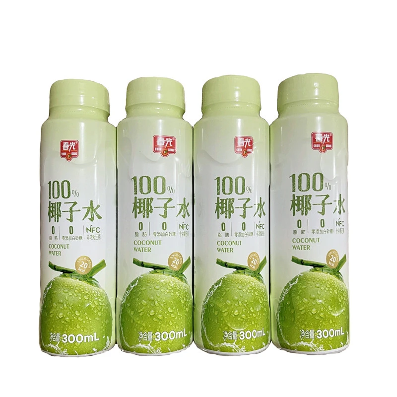 春光海南特产100%椰子水NFC运动休闲椰子汁椰奶聚会火锅搭档批发