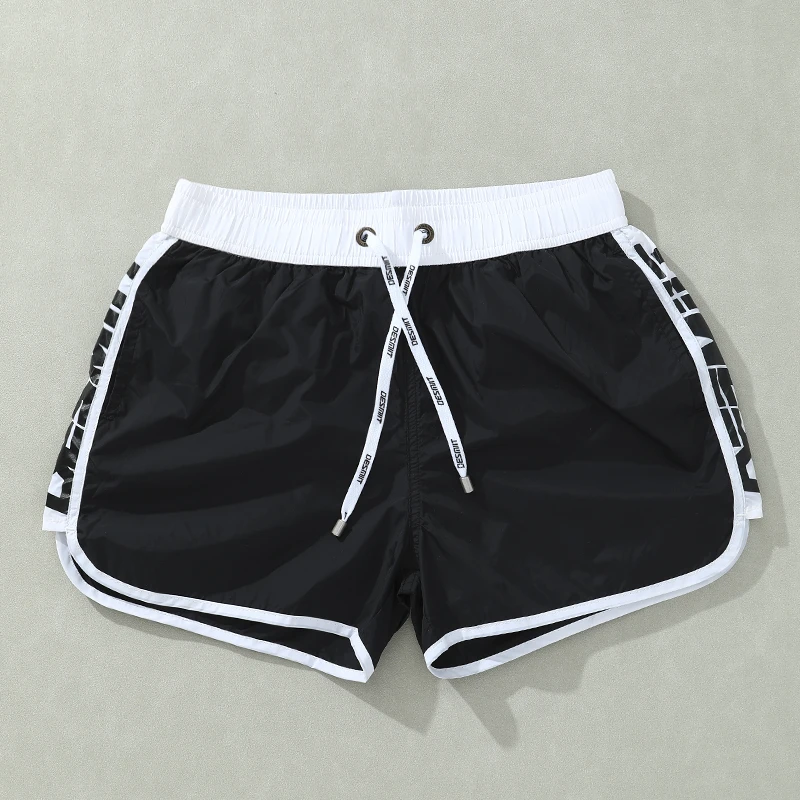 男士短裤潮流高端运动休闲三分裤速干跑步裤沙滩裤薄款宽松游泳裤