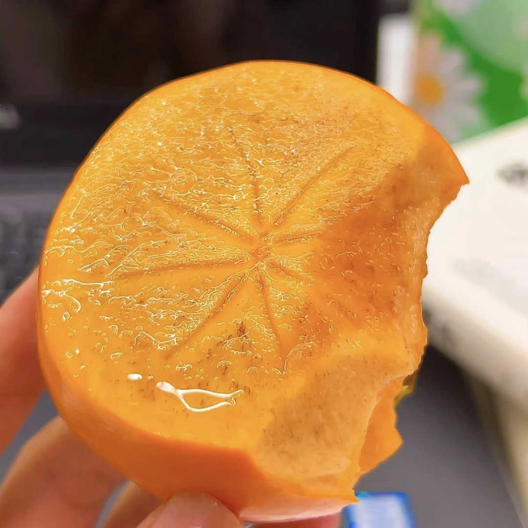 【金奖脆柿】巨巨巨好吃的太秋脆柿 脆甜不涩嘴 一箱