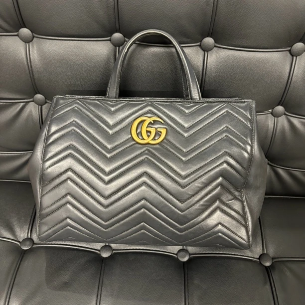 95新 GUCCI/古驰 小花托特包