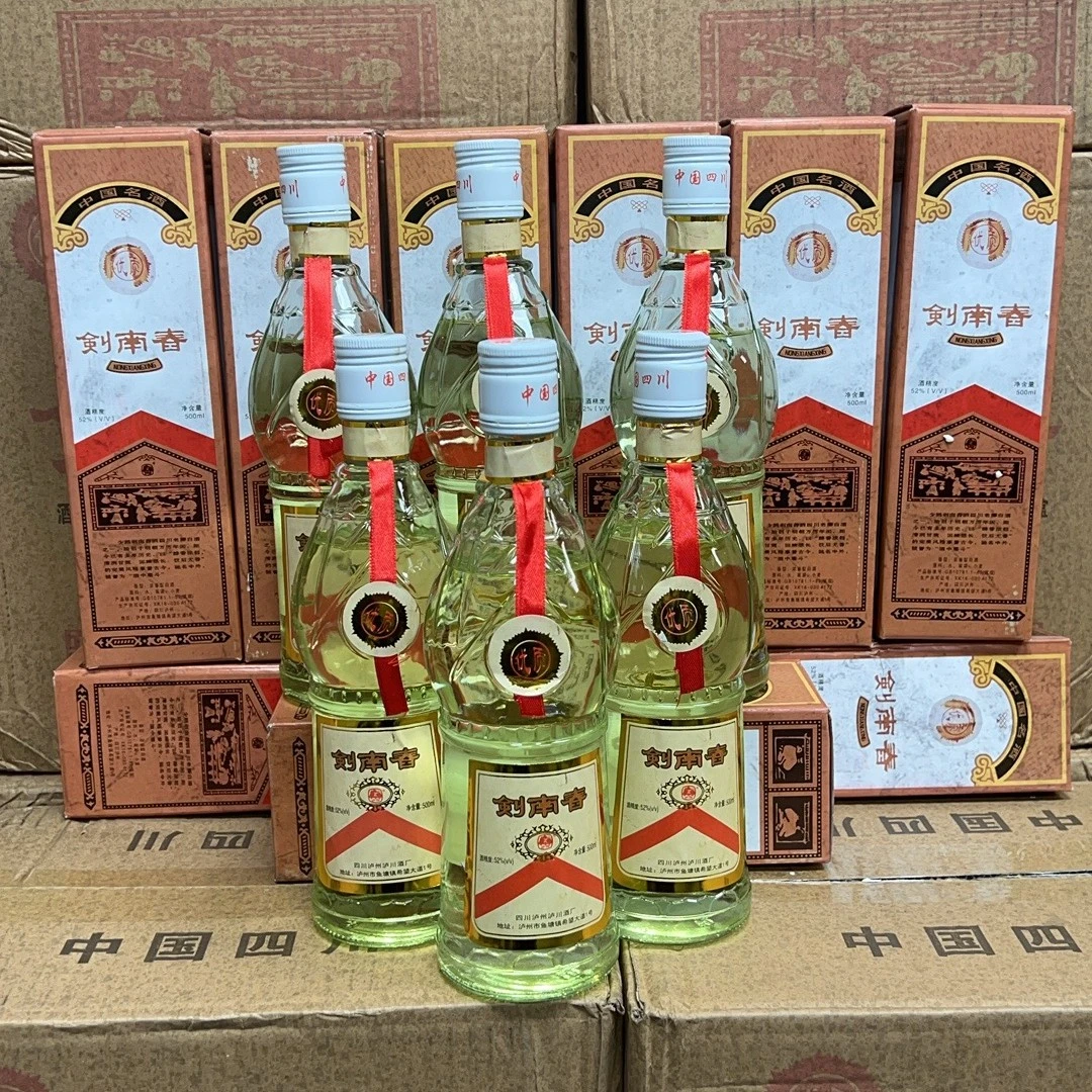 ATNKADDS莲花剑浓香型白酒500ml*6瓶原箱52度
